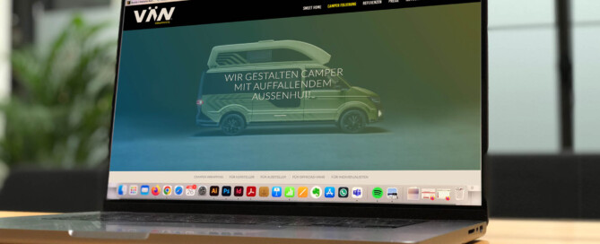 Website in Rekordzeit