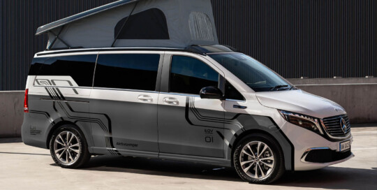 Mercedes EQV3 - Futuristischer Elektrocamper