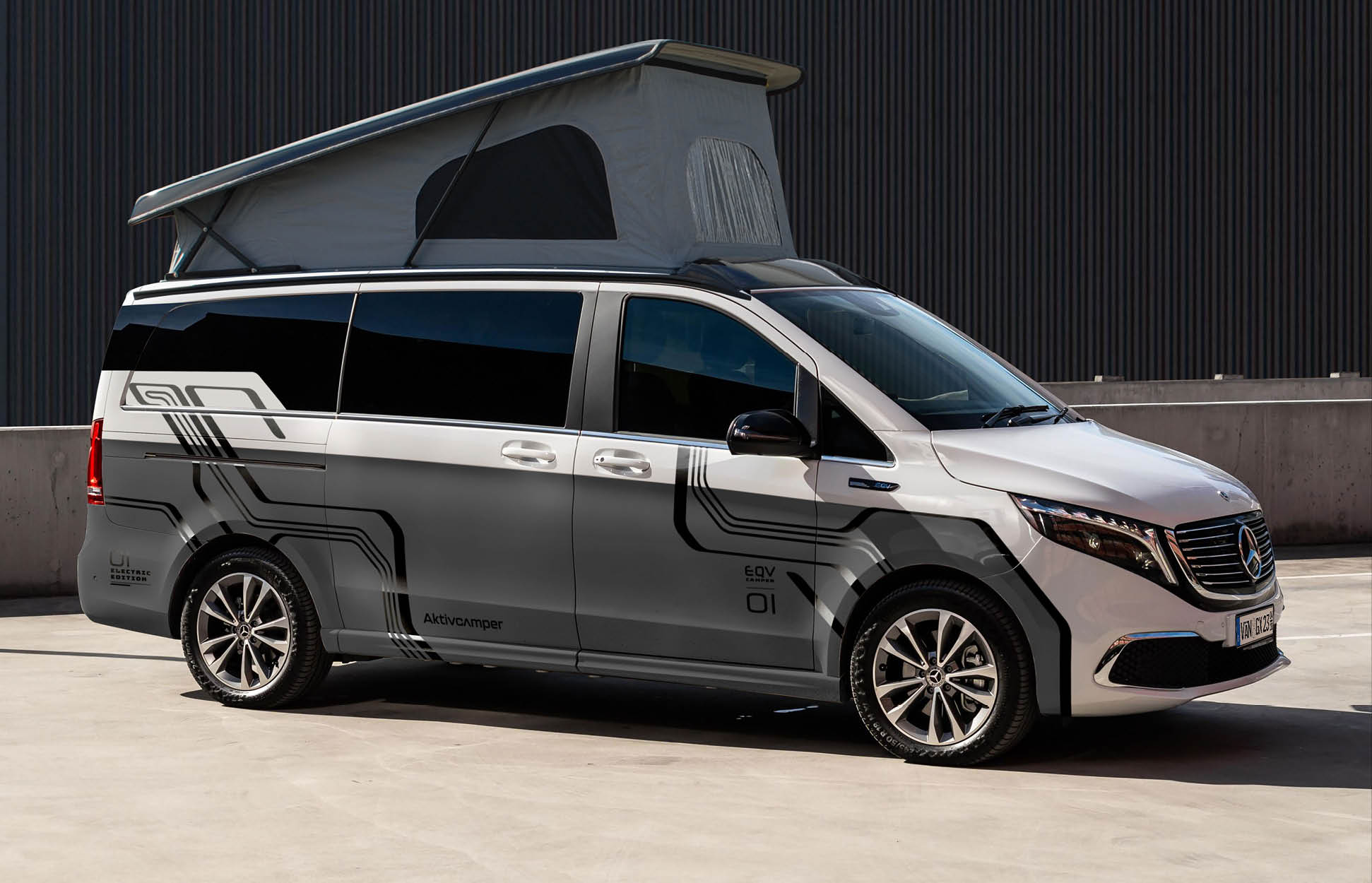 Mercedes EQV3 - Futuristischer Elektrocamper