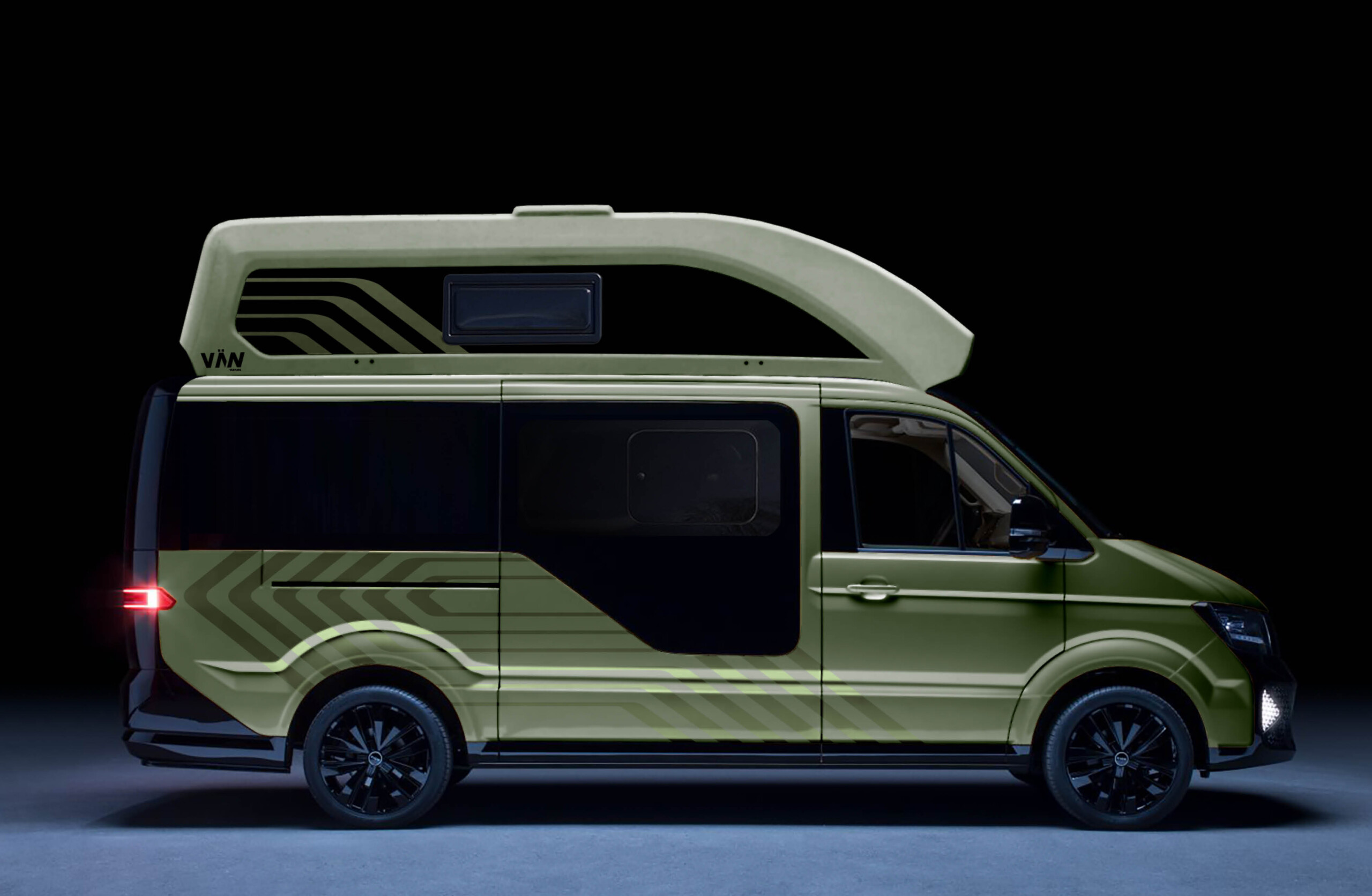 Mercedes Srpinter Monstervan - Designstudie Elektrocamper